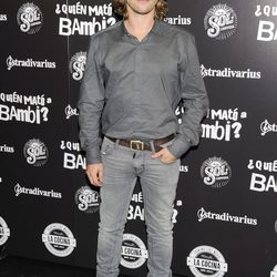 Jan Cornet en el estreno de '¿Quién mató a Bambi?' en Madrid