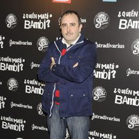 Carlos Areces en el estreno de '¿Quién mató a Bambi?' en Madrid