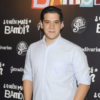 Juan Manuel Sánchez en el estreno de '¿Quién mató a Bambi?' en Madrid