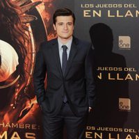 Josh Hutcherson en el estreno de 'Los Juegos del Hambre: En llamas' en Madrid