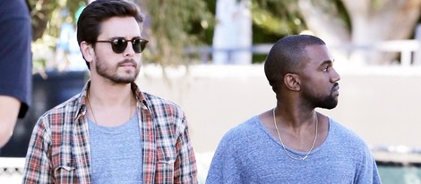 Kanye West y Scott Disick juntos de compras