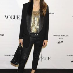 Leonor Watling en la presentación de la nueva colección de Isabel Marant para H&M