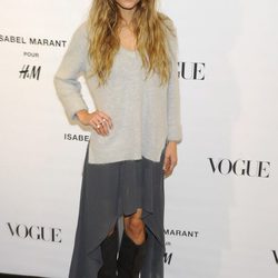 Ana Fernández en la presentación de la nueva colección de Isabel Marant para H&M