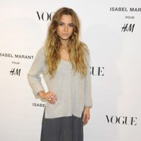 Ana Fernández en la presentación de la nueva colección de Isabel Marant para H&M