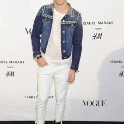 Pelayo Díaz en la presentación de la nueva colección de Isabel Marant para H&M