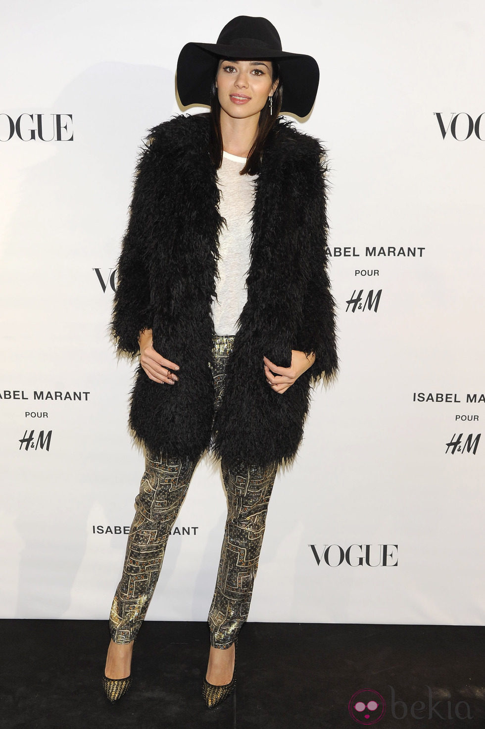 Dafne Fernández en la presentación de la colección de Isabel Marant para H&M