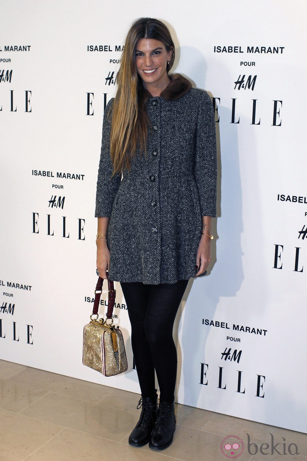 Bianca Brandolini en la presentación de la colección de Isabel Marant para H&M en París