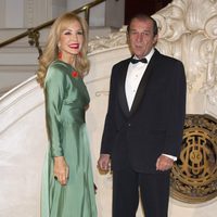 Carmen Lomana y Antonio Gutiérrez Marcet en la gala benéfica contra el cáncer organizada por Ralph Lauren