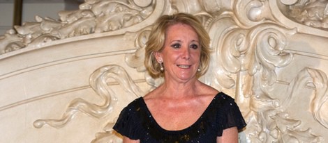 Esperanza Aguirre en la gala benéfica contra el cáncer organizada por Ralph Lauren