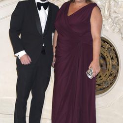 Caritina Goyanes y Antonio Matos en la gala benéfica contra el cáncer de Ralph Lauren