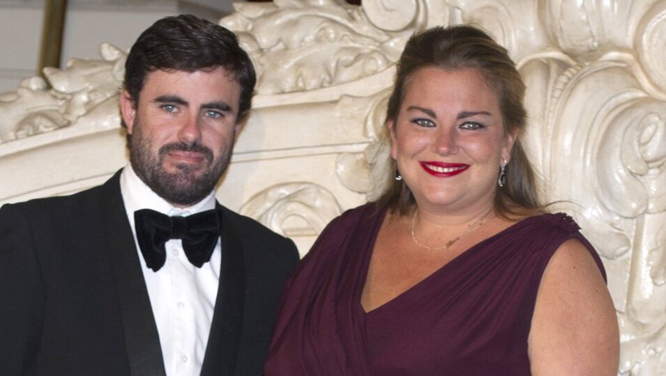 Caritina Goyanes y Antonio Matos en la gala benéfica contra el cáncer de Ralph Lauren