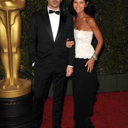 Colin Farrell y Claudine Farrell en la ceremonia de entrega de los Governors Awards 2013