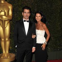 Colin Farrell y Claudine Farrell en la ceremonia de entrega de los Governors Awards 2013