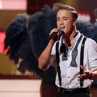 Sam Callahan cantando en 'The X Factor'