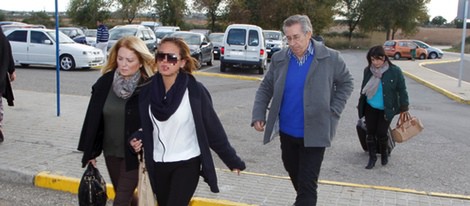 Gloria Camila llegando a la cárcel de Sevilla para visitar a José Fernando