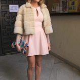 Amaia Salamanca en la boda del hijo del alcalde de Sevilla