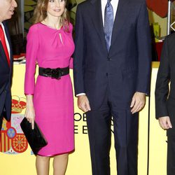 Los Príncipes Felipe y Letizia inauguran la Feria del Libro en Miami