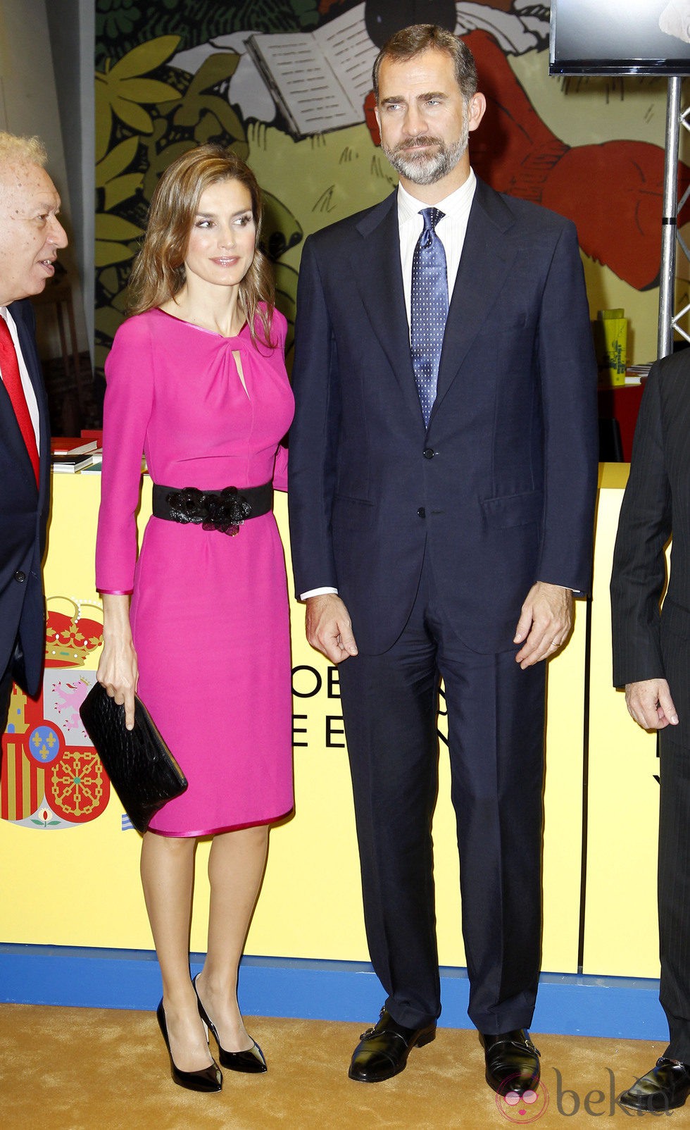 Los Príncipes Felipe y Letizia inauguran la Feria del Libro en Miami