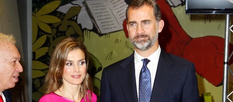 Los Príncipes Felipe y Letizia inauguran la Feria del Libro en Miami