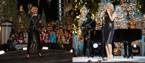 Jewel en el encendido de luces de Navidad de Los Angeles