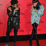 Jaden y Willow Smith en el estreno de 'Los Juegos del Hambre: En llamas' en Los Angeles