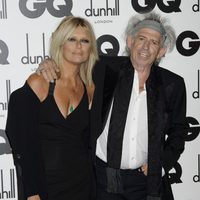 Keith Richards y Patti Hansen en los Premios GQ 'Hombres del Año' 2011