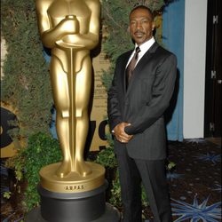 Eddie Murphy durante el lunch de los nominados a los Oscar 2007