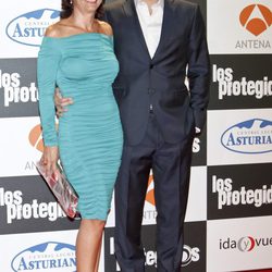 Marta Calvo y Javier Mora en el estreno de la tercera temporada de 'Los Protegidos'