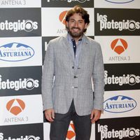 Antonio Garrido en el estreno de la tercera temporada de 'Los Protegidos'