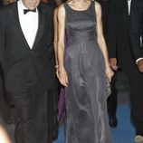 La Princesa Letizia y Pedro J. Ramírez en la cena del 25 aniversario de 'Expansión'