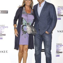 Darek Dabrowski y Susana Uribarri en la Vogue Fashion's Night Out 2011