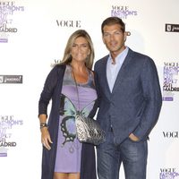 Darek Dabrowski y Susana Uribarri en la Vogue Fashion's Night Out 2011