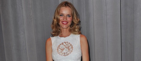 Eva Herzigova en la gala Montblanc celebrada en Mónaco