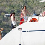 Kate Middleton y el príncipe Guillermo de Inglaterra, de vacaciones en el Caribe