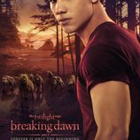 Taylor Lautner en el cartel de 'Amanecer Parte 1'