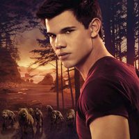 Taylor Lautner en el cartel de 'Amanecer Parte 1'