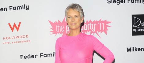 Jamie Lee Curtis en la Pink Party 2011 contra el cáncer