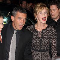 Antonio Banderas y Melanie Griffith, de promoción en Toronto