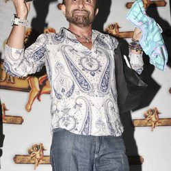 José Manuel Parada en una fiesta de 'Supervivientes' en Madrid