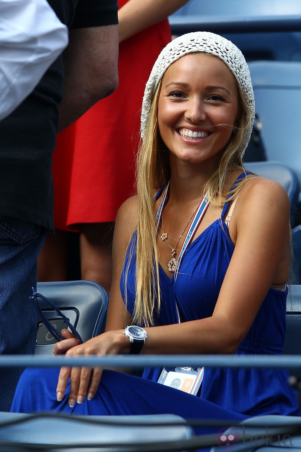 Jelena Ristic apoya a su novio Djokovic Wimbledon