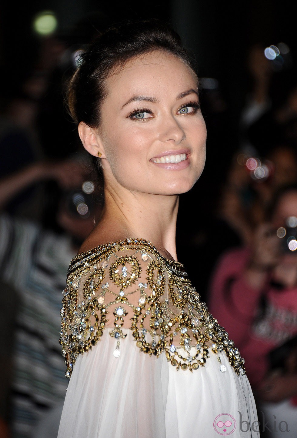 Olivia Wilde se pasea sonriente en el esteno de 'Butter' en Toronto