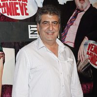 Javivi en el estreno de 'Venecia bajo la nieve'