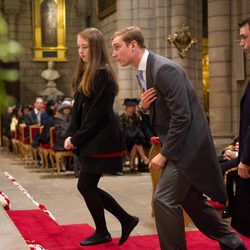 Alexandra de Hannover y Pierre Casiraghi en el Día Nacional de Mónaco 2013