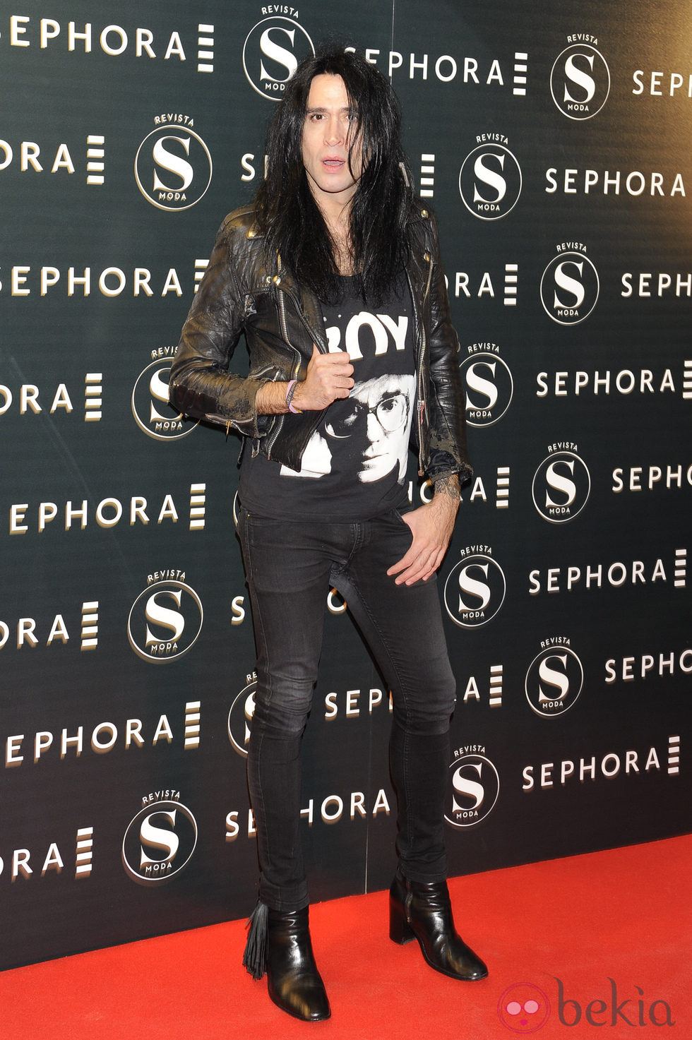 Mario Vaquerizo en el 15 aniversario de Sephora