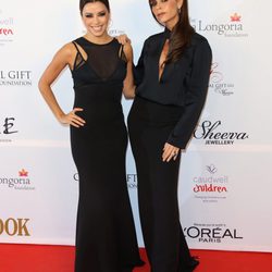 Eva Longoria y Victoria Beckham en la Global Gift Gala 2013 de Londres