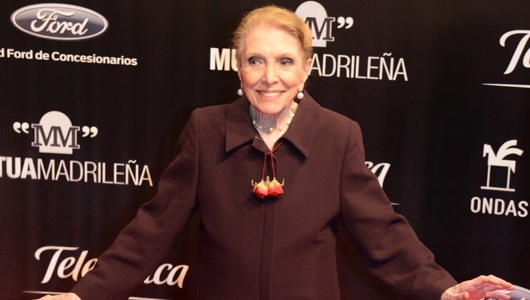 María Dolores Pradera en la entrega de los Premios Ondas 2013