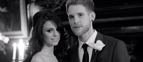 Cher Lloyd y Craig Monk el día de su boda