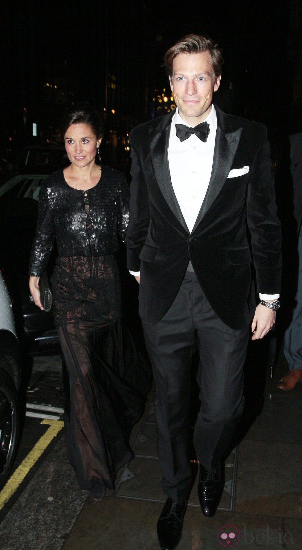 Pippa Middleton y Nico Jackson en la gala Sugarplum Ball