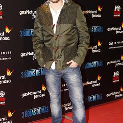 Javier Pereira en el estreno de '3 bodas de más' en la Madrid Premiere Week 2013