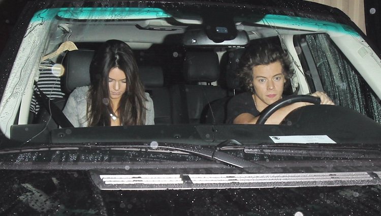 Kendall Jenner y Harry Styles juntos en coche